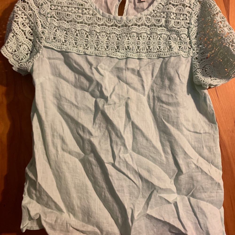 JCREW Factory Linen Blouse